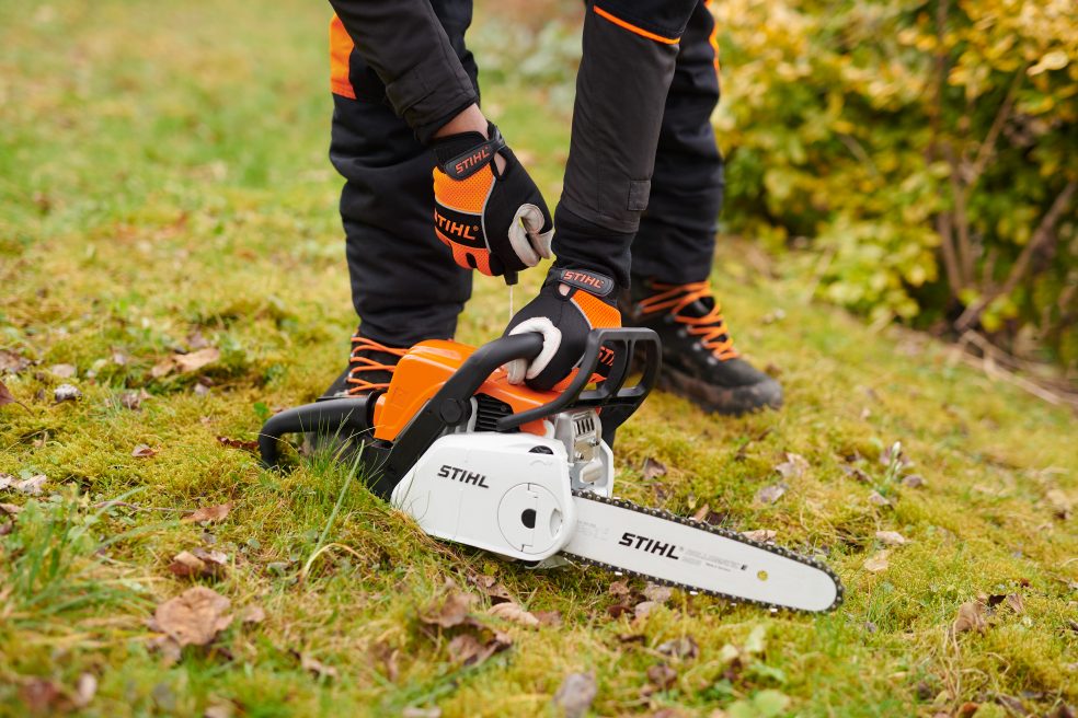 magasin de jardinage aux herbiers Tronçonneuse Stihl en vente chez Quincaillerie du Bocage